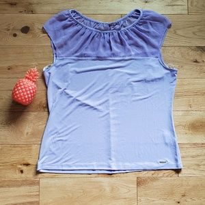 NWT. Calvin Kline Purple Top
